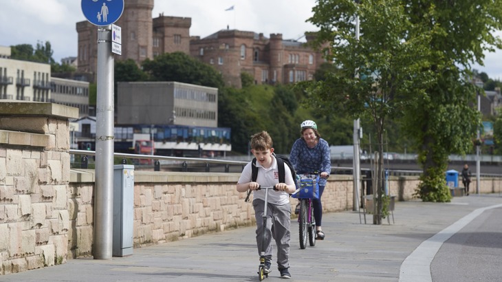 4 out of 5 Inverness residents think cycling safety needs to be improved in the city 